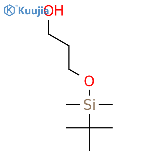 3-(tert-Butyldimethylsilyl)oxy-1-propanol structure