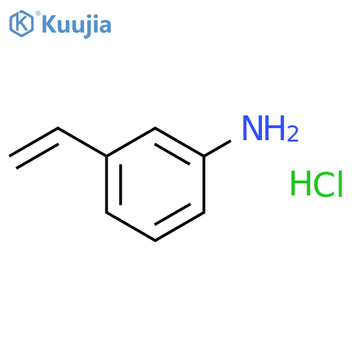 3-Vinylaniline hydrochloride structure