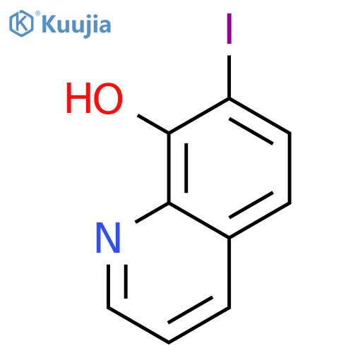 7-iodoquinolin-8-ol structure