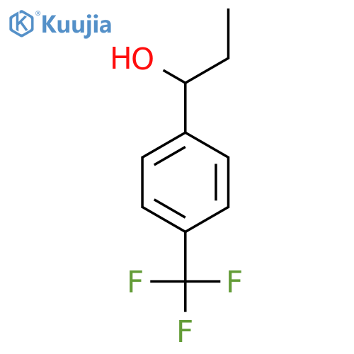 (-)-(S)-1-<4-(trifluoroMethyl)phenyl>propan-1-ol structure