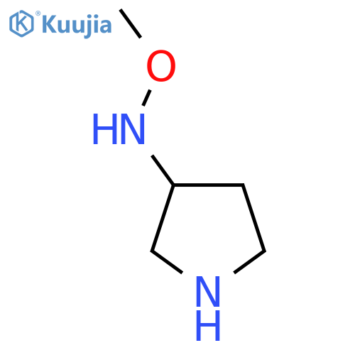 N-methoxypyrrolidin-3-amine structure