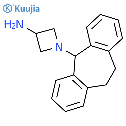 1-(10,11-dihydro-5H-dibenzo[a,d][7]annulen-5-yl)azetidin-3-amine structure