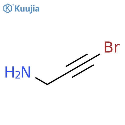2-Propyn-1-amine, 3-bromo- structure