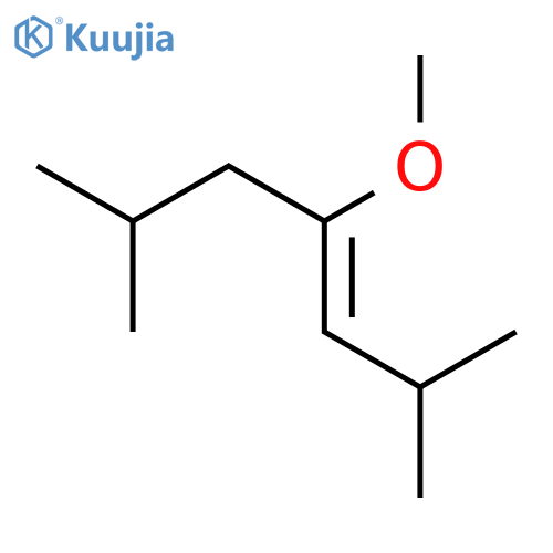 3-HEPTENE, 4-METHOXY-2,6-DIMETHYL-, (E)- structure