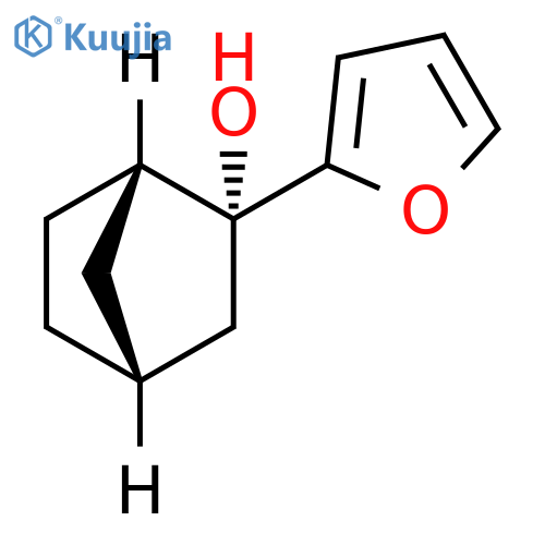 Bicyclo[2.2.1]heptan-2-ol, 2-(2-furanyl)-, (1S,2R,4R)- structure