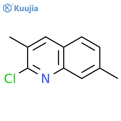 2-chloro-3,7-dimethylquinoline structure
