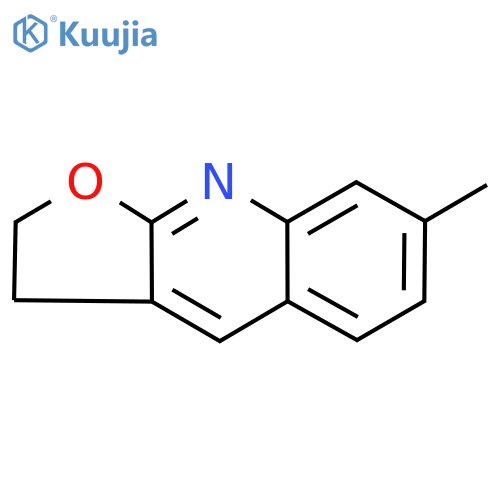7-methyl-2H,3H-furo2,3-bquinoline structure