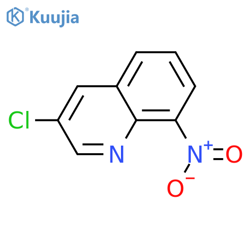 Quinoline, 3-chloro-8-nitro- structure
