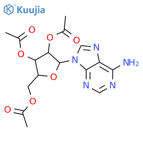 2’,3’,5’-Tri-O-acetyladenosine structure