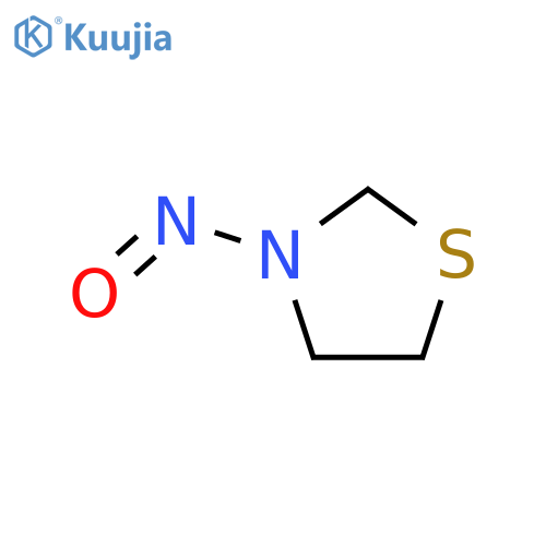 3-Nitrosothiazolidine structure