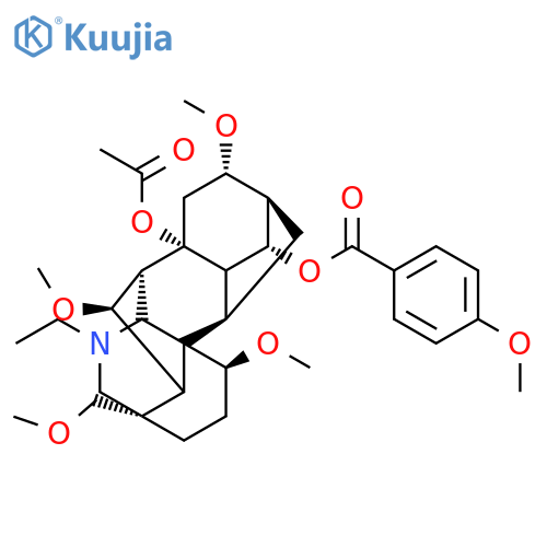 Foresaconitine structure