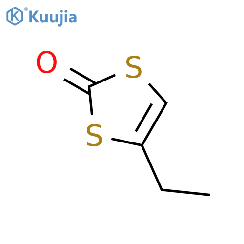 1,3-DITHIOL-2-ONE, 4-ETHYL- structure