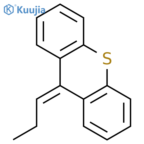 9H-THIOXANTHENE, 9-PROPYLIDENE- structure
