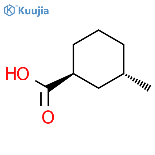 CYCLOHEXANECARBOXYLIC ACID, 3-METHYL-, TRANS- structure