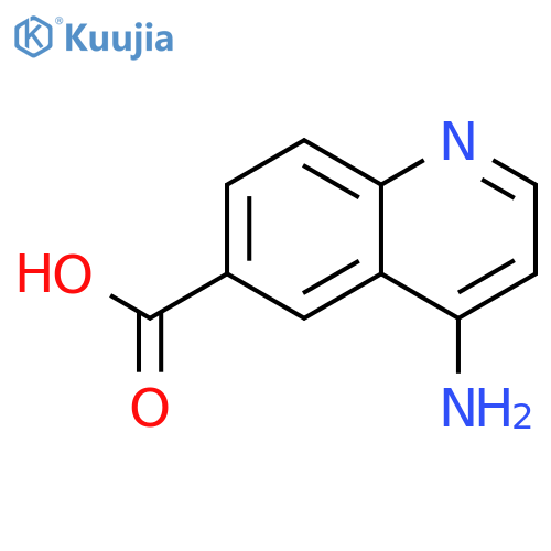 4-aminoquinoline-6-carboxylic acid structure