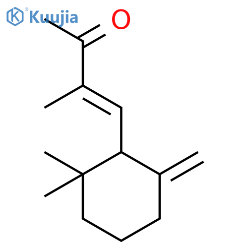 3-Buten-2-one,4-(2,2-dimethyl-6-methylenecyclohexyl)-3-methyl- structure