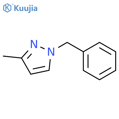 1-benzyl-3-methyl-pyrazole structure