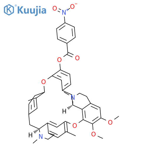6,6',7-trimethoxy-2,2'-dimethylberbaman-12-yl acetate structure
