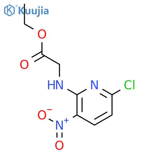 GLYCINE, N-(6-CHLORO-3-NITRO-2-PYRIDINYL)-, ETHYL ESTER structure