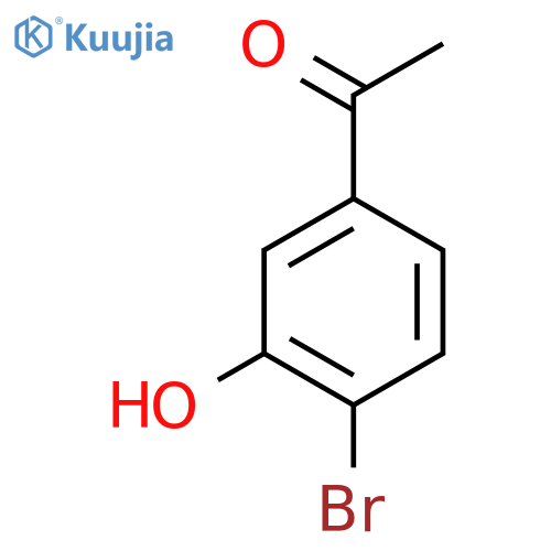 1-(4-Bromo-3-hydroxyphenyl)ethanone structure