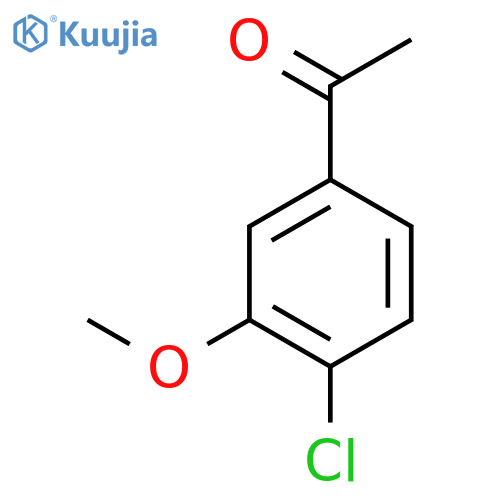 1-(4-chloro-3-methoxyphenyl)ethan-1-one structure