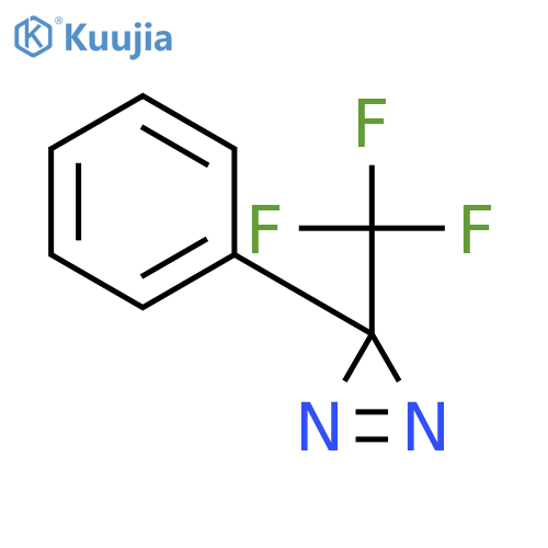 3-Phenyl-3-(trifluoromethyl)diazirine structure