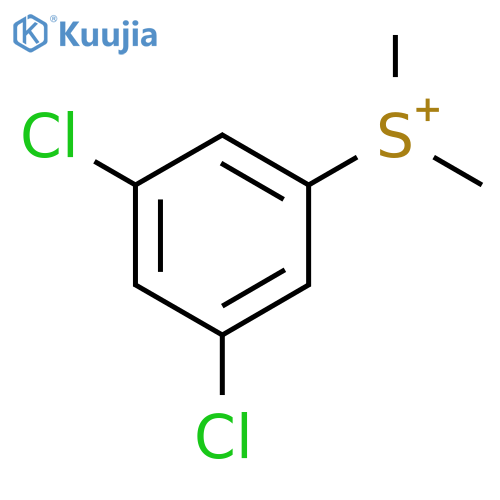 Sulfonium, (3,5-dichlorophenyl)dimethyl- structure