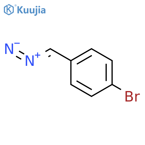BENZENE, 1-BROMO-4-(DIAZOMETHYL)- structure