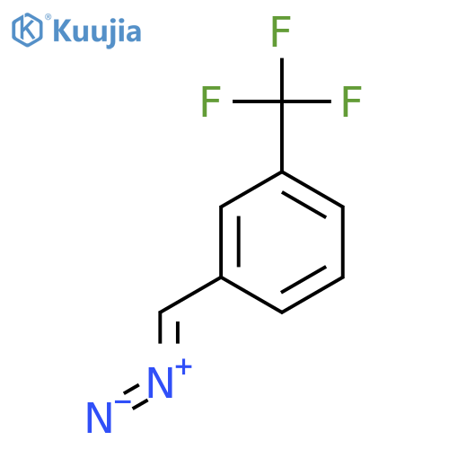 BENZENE, 1-(DIAZOMETHYL)-3-(TRIFLUOROMETHYL)- structure