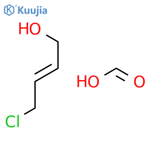 2-Buten-1-ol, 4-chloro-, formate, (E)- structure