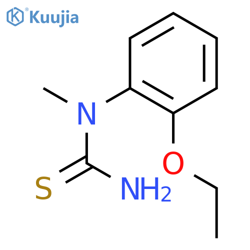 Thiourea,N-(2-ethoxyphenyl)-N-methyl- structure