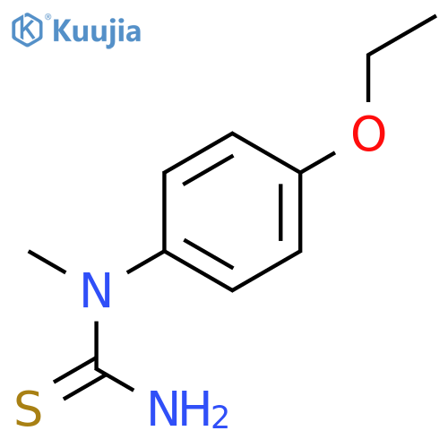 Thiourea,N-(4-ethoxyphenyl)-N-methyl- structure