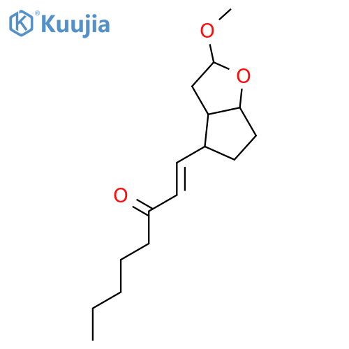1-Octen-3-one, 1-(hexahydro-2-methoxy-2H-cyclopenta[b]furan-4-yl)- structure