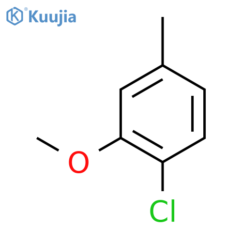 1-Chloro-2-methoxy-4-methylbenzene structure