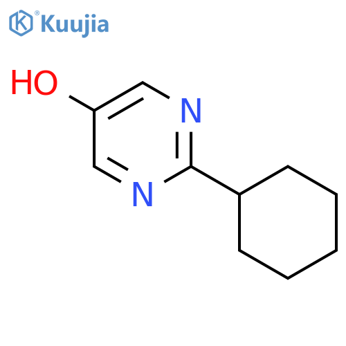 5-Pyrimidinol, 2-cyclohexyl- structure