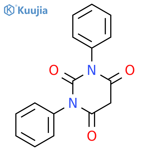 1,3-diphenylpyrimidine-2,4,6(1H,3H,5H)-trione structure