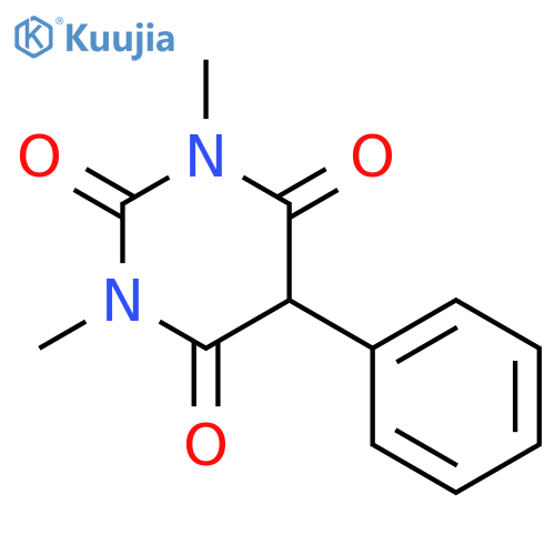 (5-Phenyl-1,3-dimethyl)barbituricacid structure