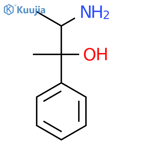 3-Amino-2-phenylbutan-2-ol structure