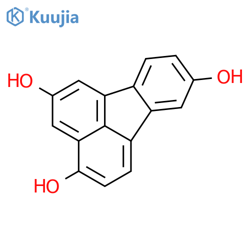 2,4,8-Fluoranthenetriol structure