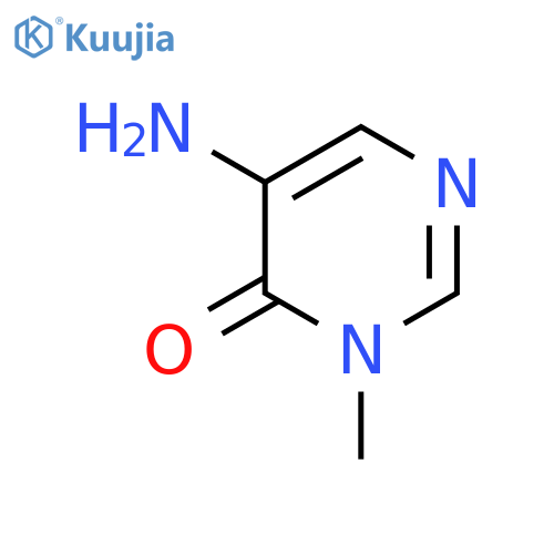 5-Amino-3-methyl-3,4-dihydropyrimidin-4-one structure