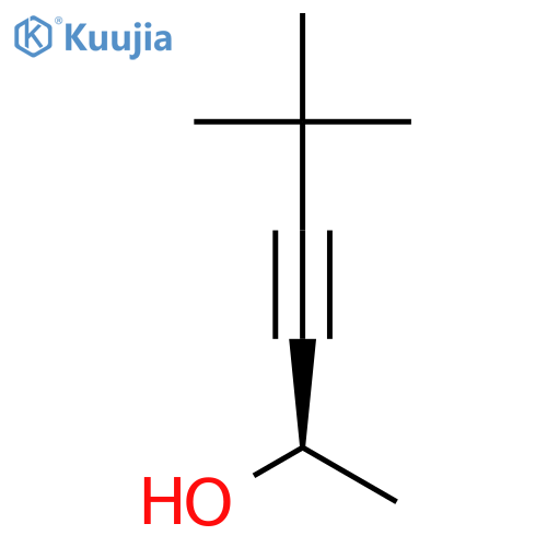 3-Hexyn-2-ol, 5,5-dimethyl-, (R)- structure
