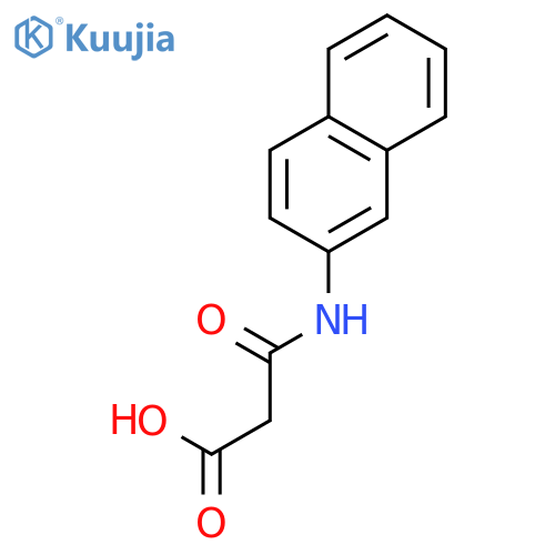 PROPANOIC ACID, 3-(2-NAPHTHALENYLAMINO)-3-OXO- structure