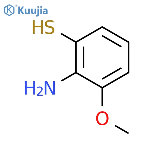 Benzenethiol,2-amino-3-methoxy- structure