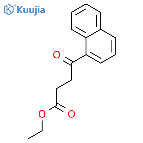 1-Naphthalenebutanoicacid, g-oxo-, ethyl ester structure