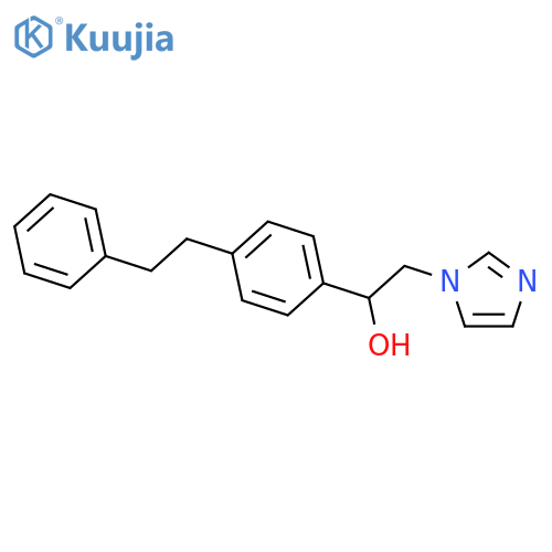 1H-Imidazole-1-ethanol,a-[4-(2-phenylethyl)phenyl]- structure
