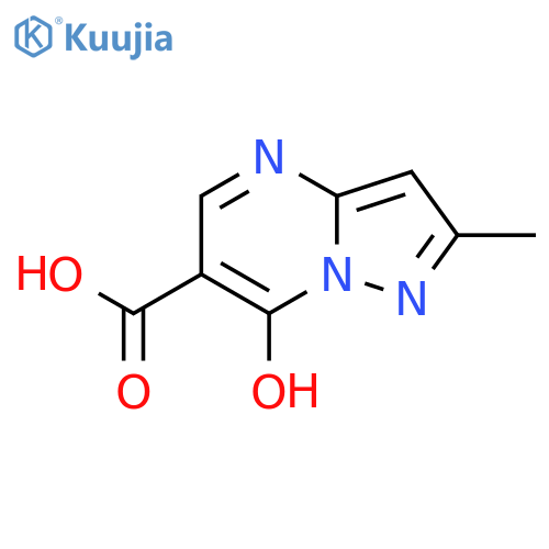 7-Hydroxy-2-methylpyrazolo1,5-Apyrimidine-6-carboxylic Acid structure