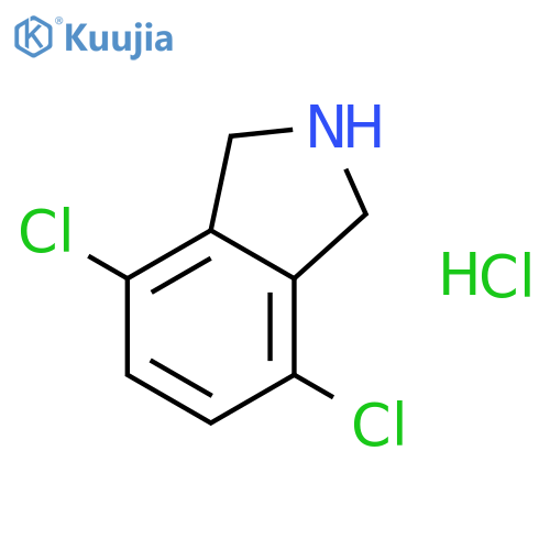 4,7-DICHLOROISOINDOLINE HYDROCHLORIDE structure