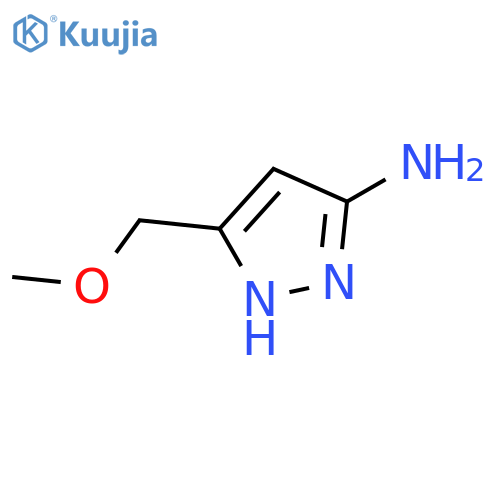 5-(methoxymethyl)-1H-pyrazol-3-amine structure