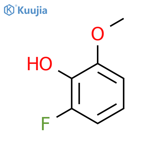 2-Fluoro-6-methoxyphenol structure