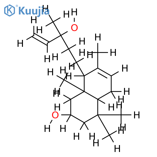 (2xi,13xi)-7,14-Labdadiene-2,13-diol structure